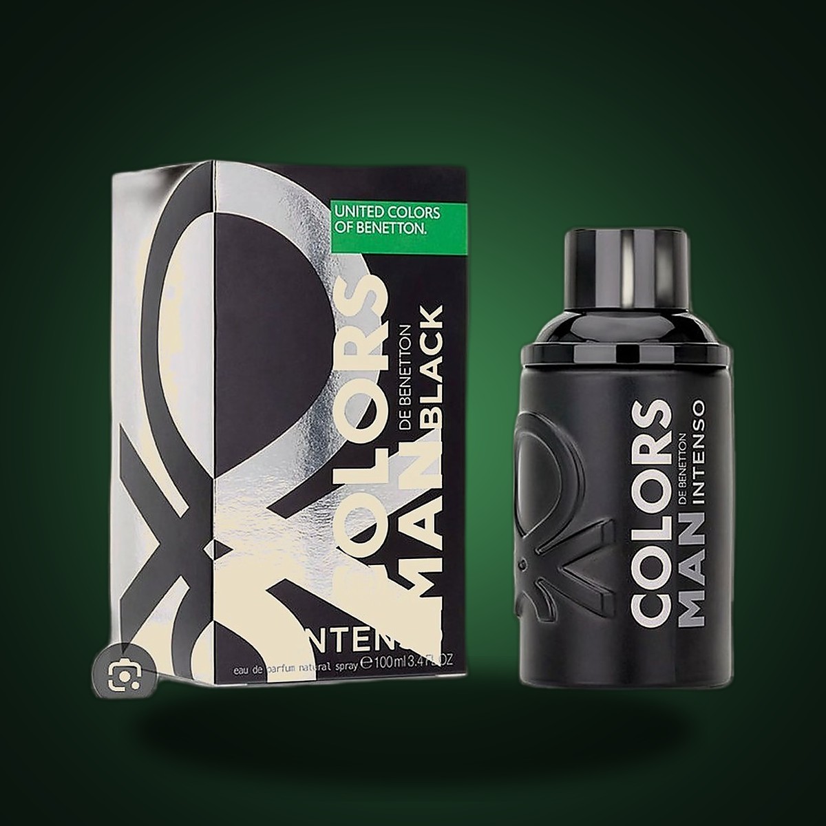 Benetton Colors Man Black Intenso